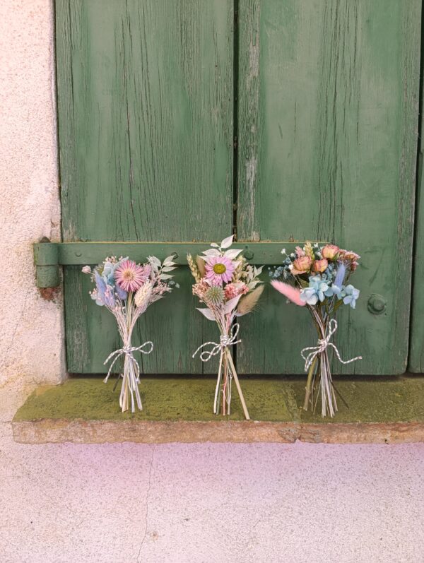 Trio de minis bouquets - Pastel – Image 2