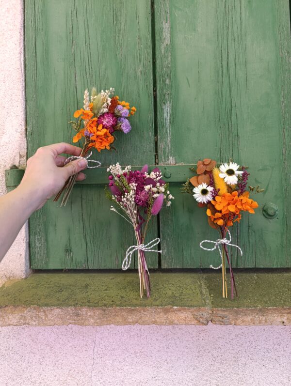Trio de minis bouquets - Épicé